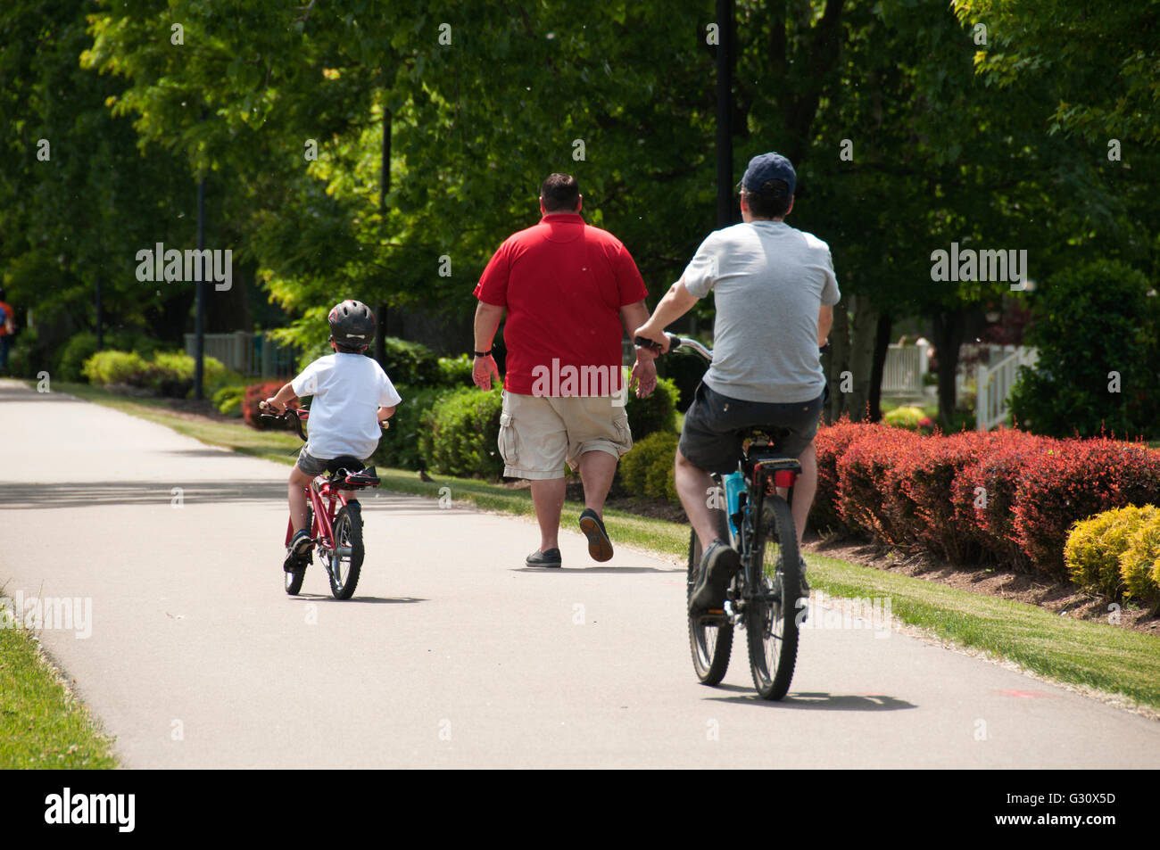 Erie Canal chemin. Banque D'Images