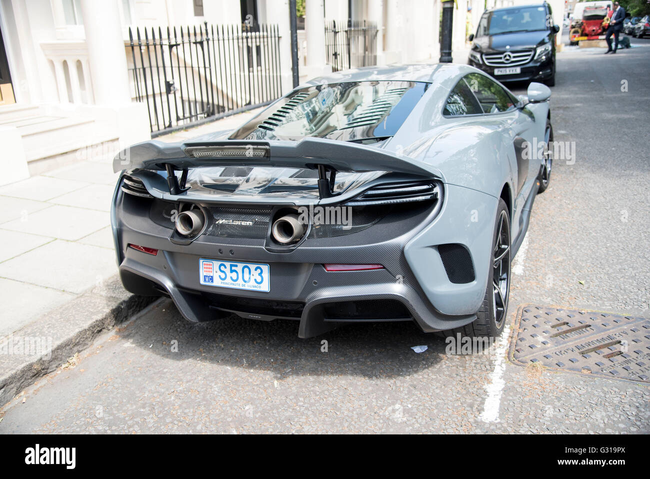 Mclaren McLaren F1 GTR Longtail', 'le 675LT Banque D'Images