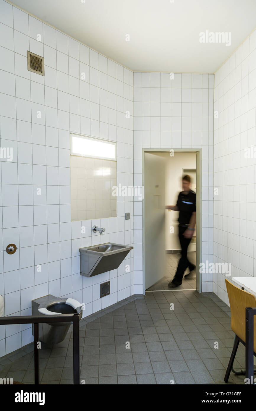 Bremen, Allemagne, cellule de garde à vue Banque D'Images