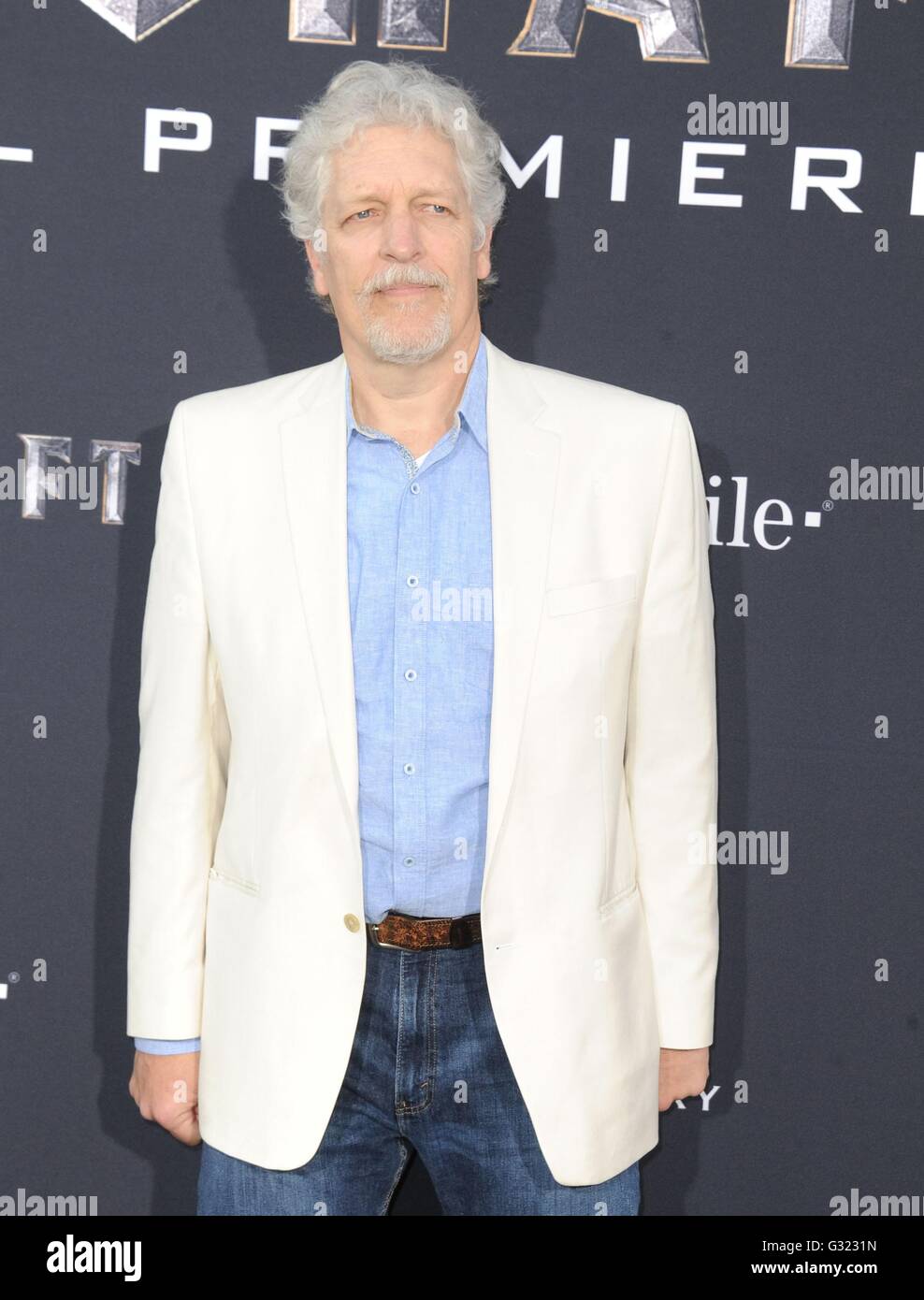 Los Angeles, CA, USA. 6 juin, 2016. Clancy Brown aux arrivées de Premiere, warcraft 6 Chinois TCL (anciennement Théâtres Grauman's), Los Angeles, CA, le 6 juin 2016. Credit : Dee Cercone/Everett Collection/Alamy Live News Banque D'Images