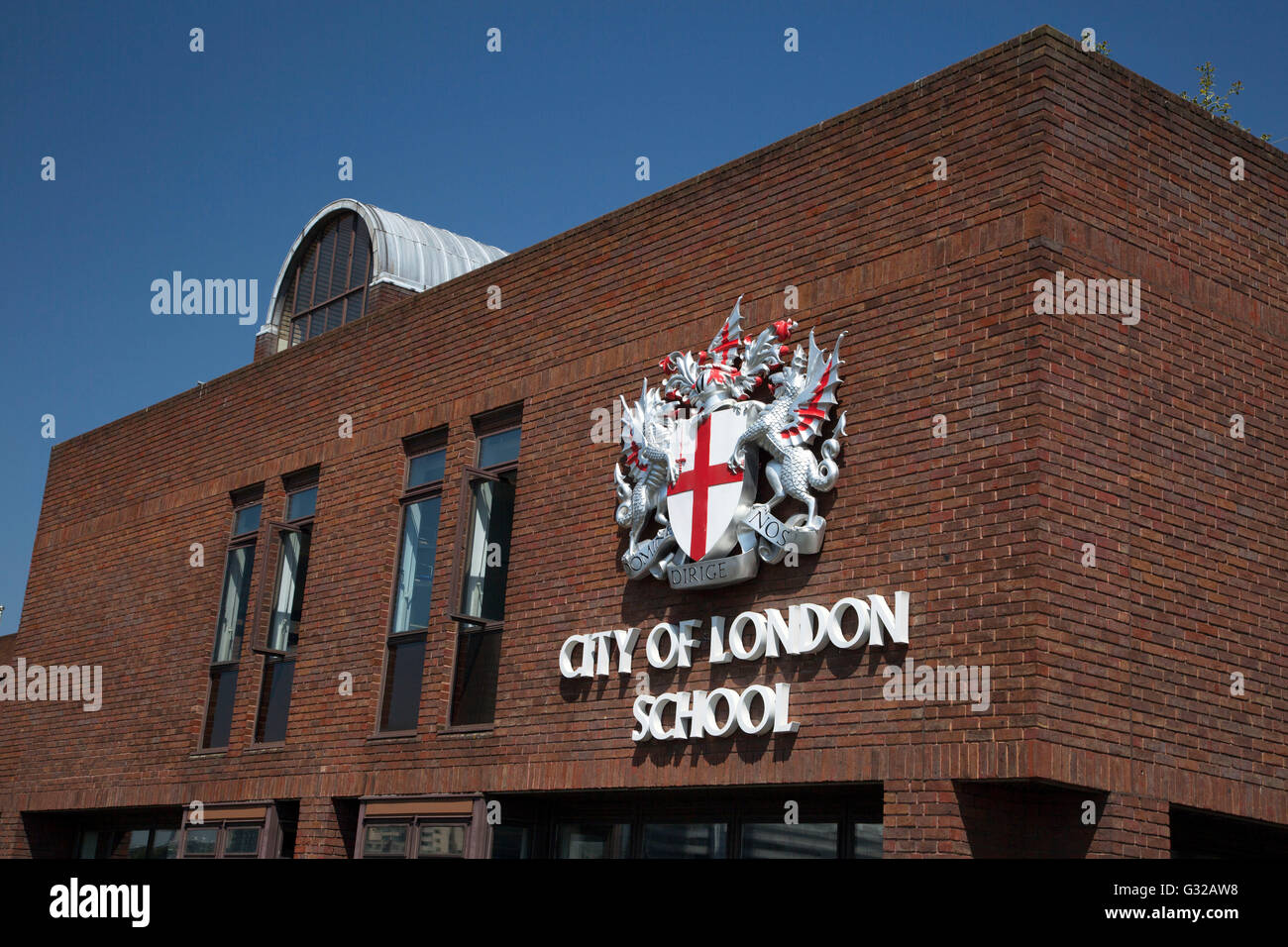 City of London School, Londres Banque D'Images