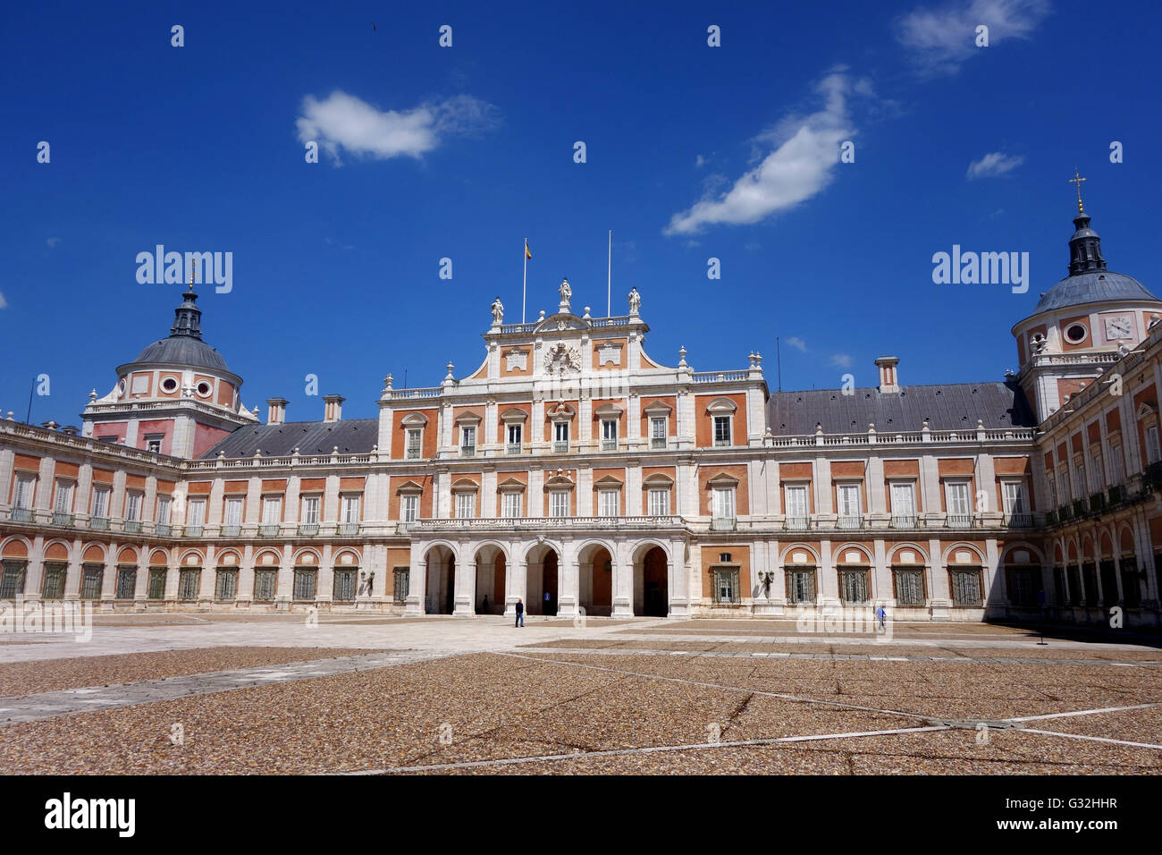 Palais Royal Palacio Real Aranjuez Espagne Banque D'Images