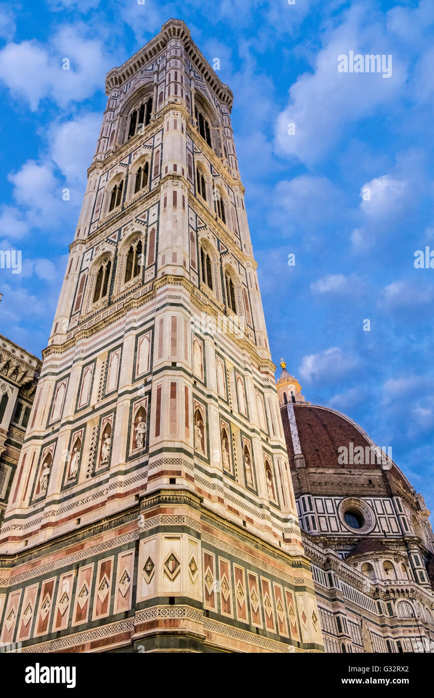 La Piazza del Duomo, Florence, Italie Banque D'Images