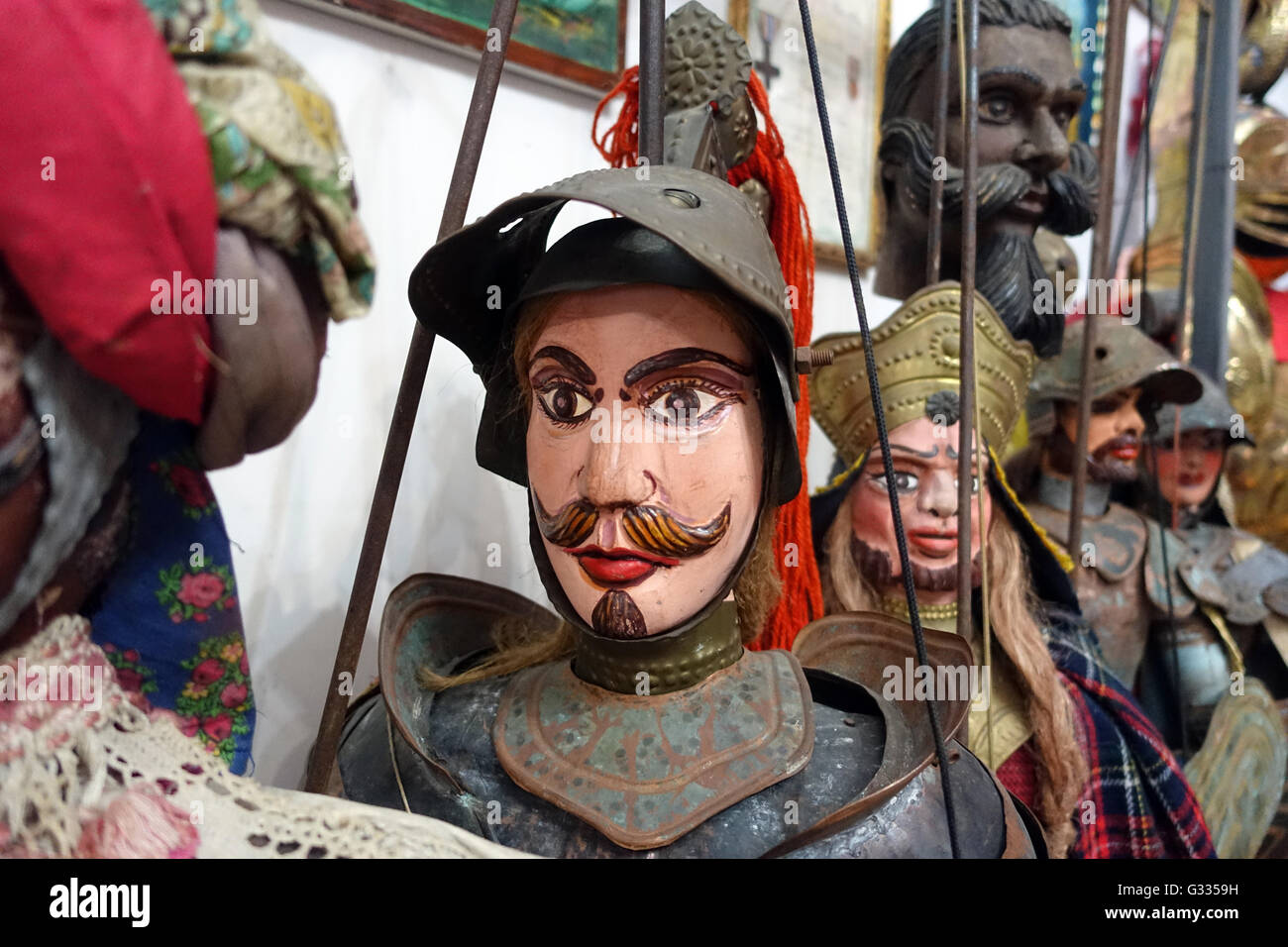 Aci Trezza, Italie, marionnettes Banque D'Images