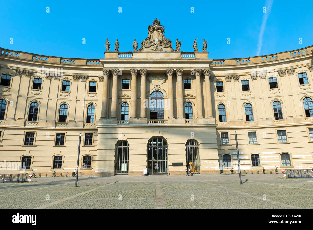 L'Université Humboldt, Alte Bibliothek (ancienne bibliothèque royale), Belbelplatz, Berlin, Brandebourg, Allemagne Banque D'Images