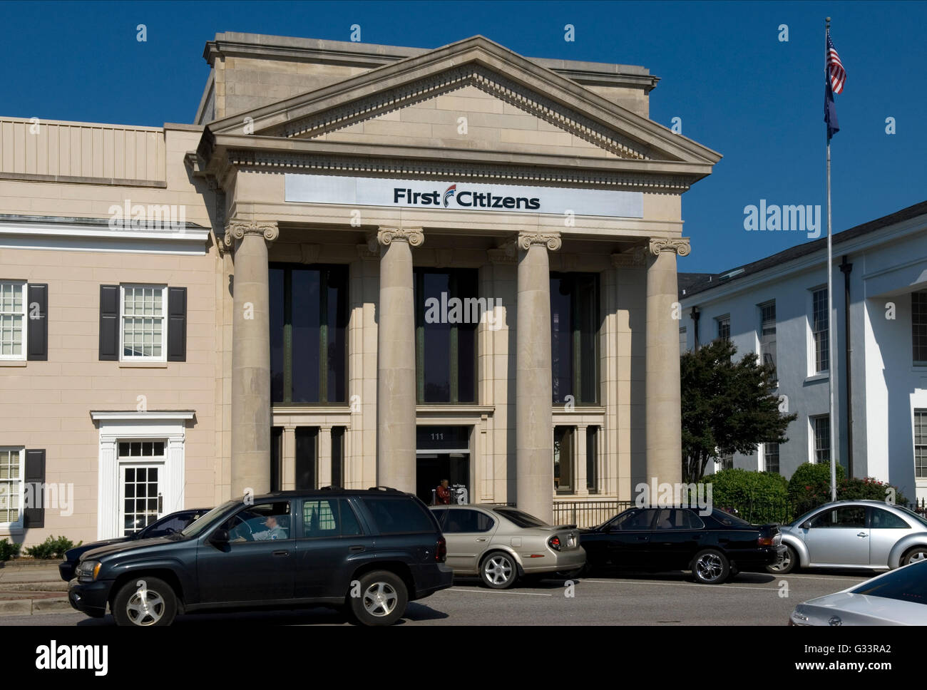 First Citizens Bank USA Banque D'Images