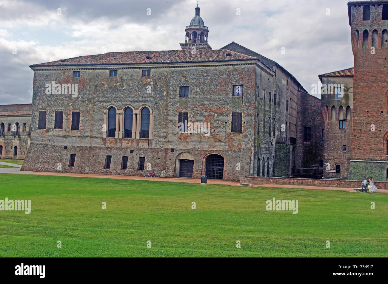 Castello di San Giorgio, château, Mantova, (Manyua), Lombardie, Italie Banque D'Images