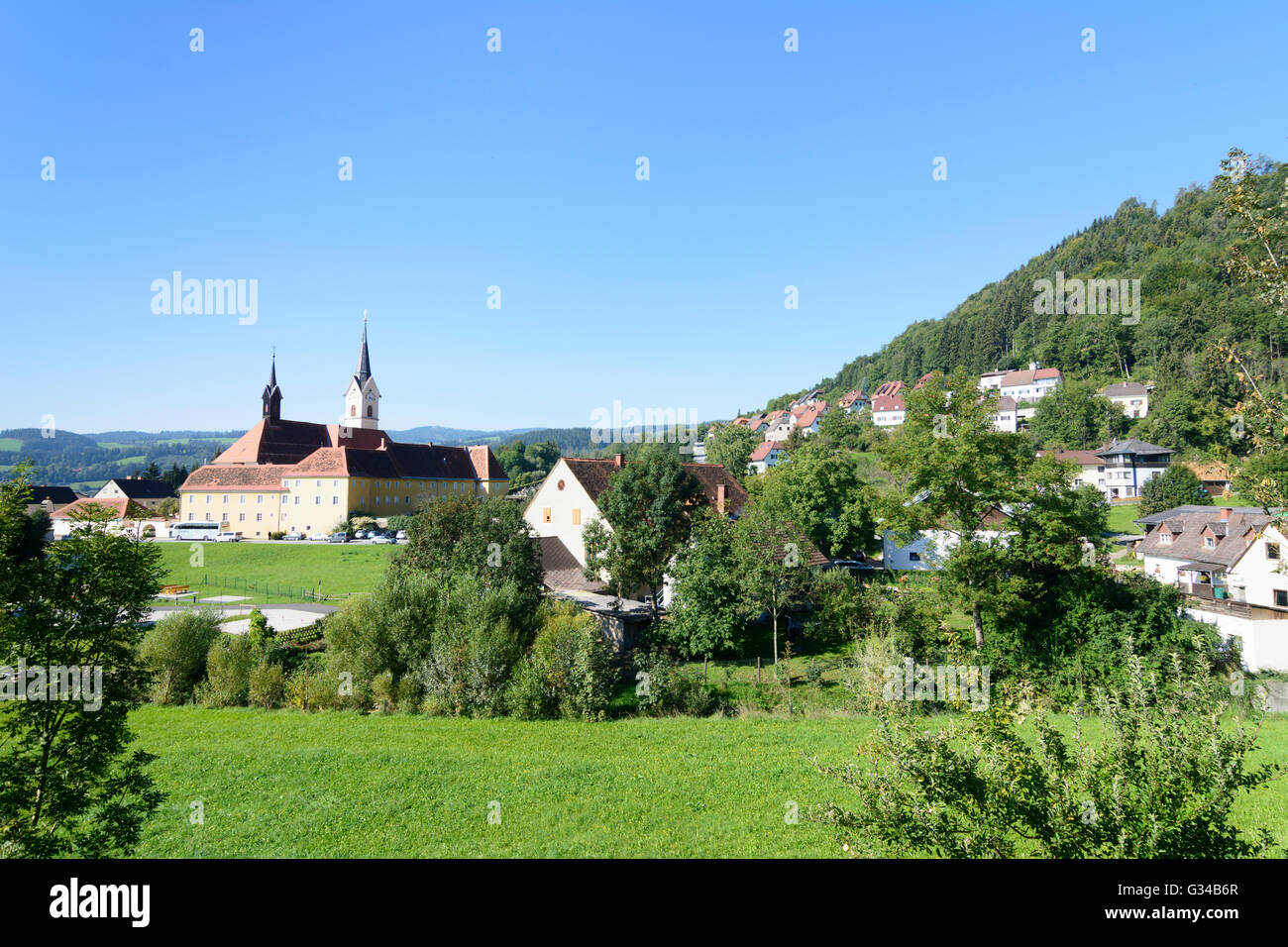 Église de pèlerinage Maria Lankowitz, Autriche, Styrie, Carinthie, Südwest-Steiermark, Maria Lankowitz Banque D'Images