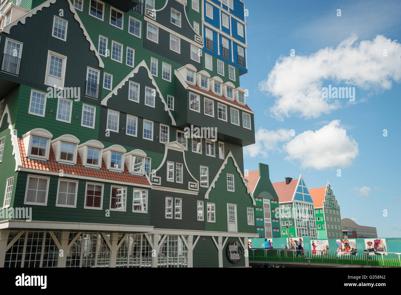 L'hôtel Inntel à Zaandam près d'Amsterdam Banque D'Images