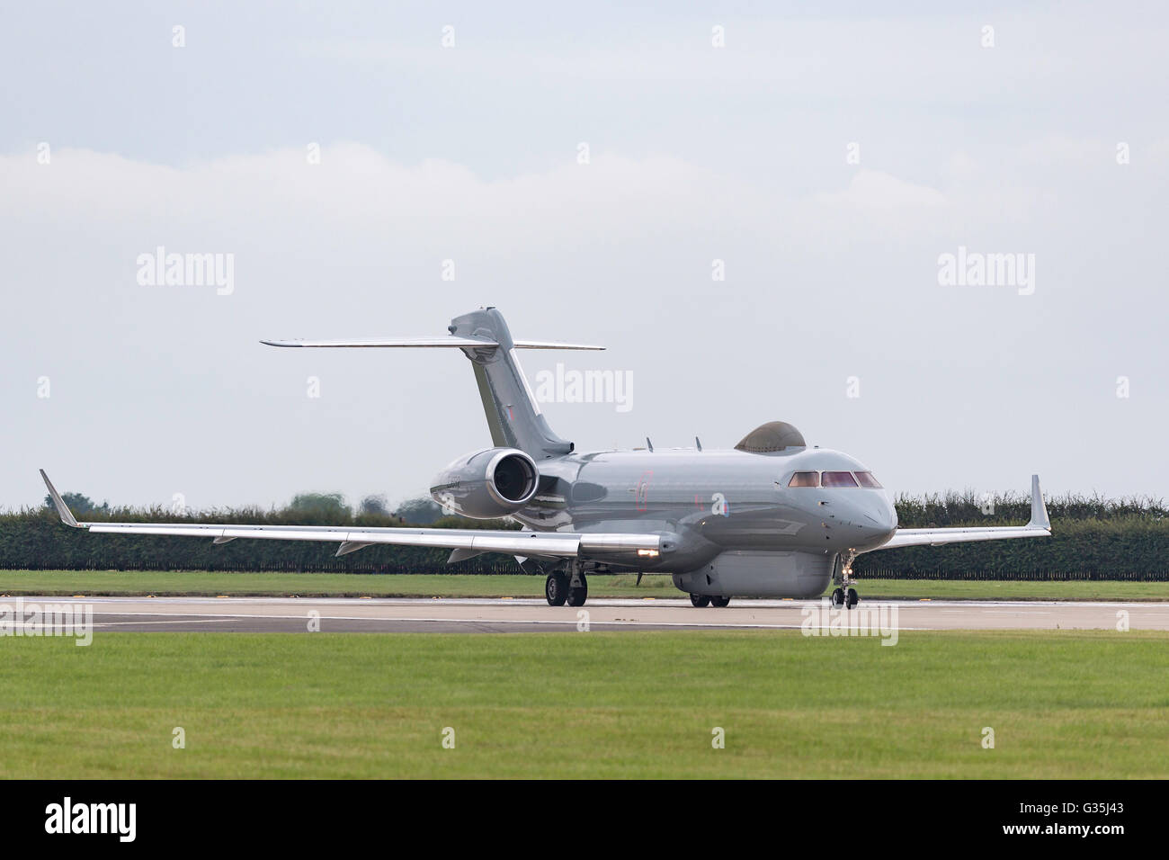 Royal Air Force Sentinel R.1 Renseignement, surveillance et reconnaissance de ZJ692 de No 5 (Army Co-operation) Squadron. Banque D'Images