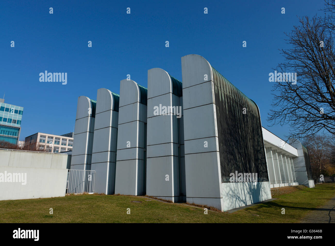 Bauhausarchiv, Museum für Gestaltung, Klingelhoeferstrasse, Tiergarten, Berlin, Deutschland / Klingelhöferstrasse Banque D'Images