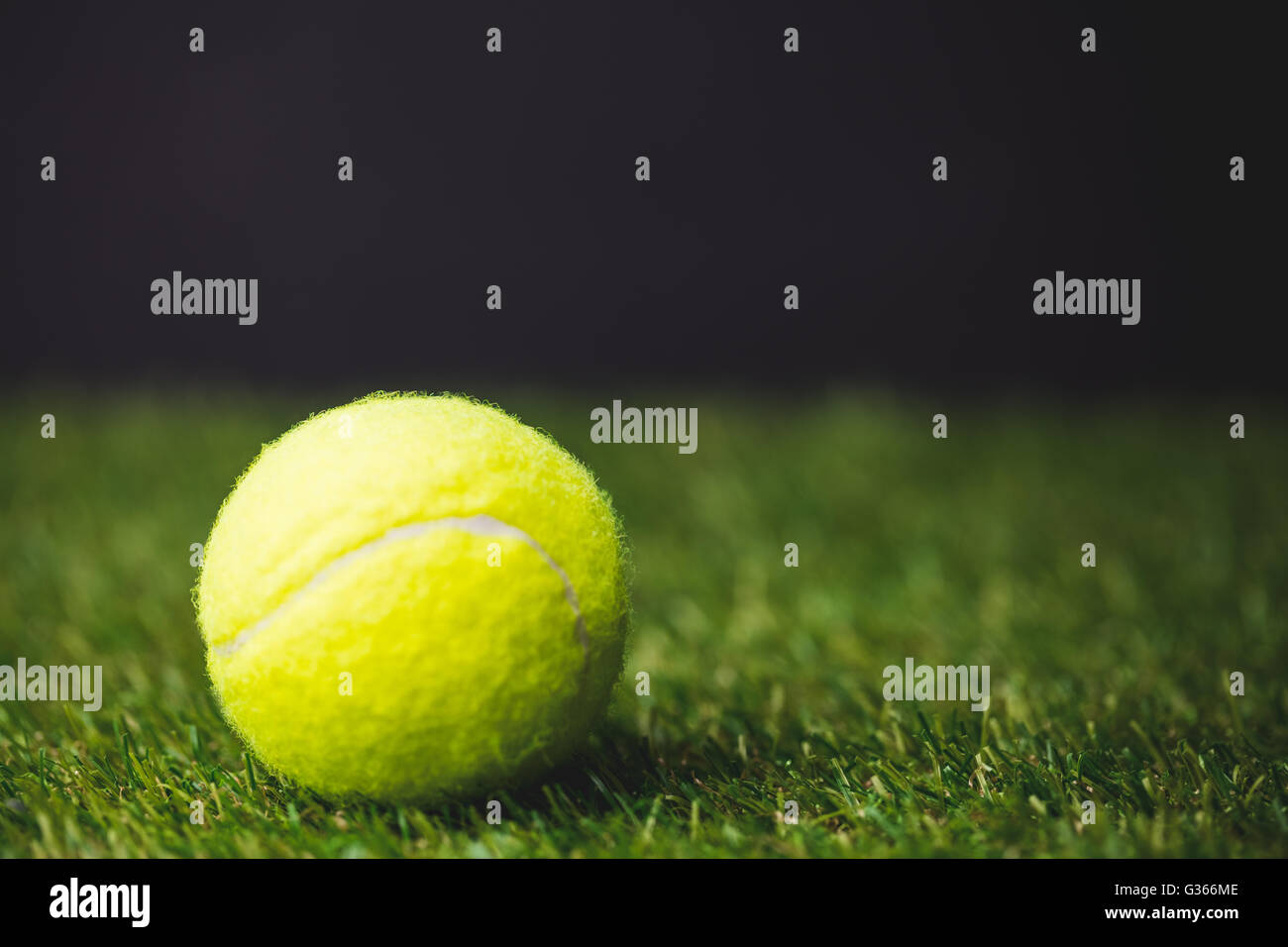 Close up of tennis ball Banque D'Images