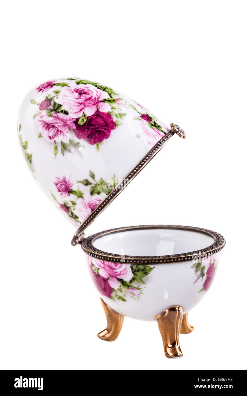 Pendentif Œuf Fantaisie Style Faberge – Doré Strass – Neuf – Cadeau Femme