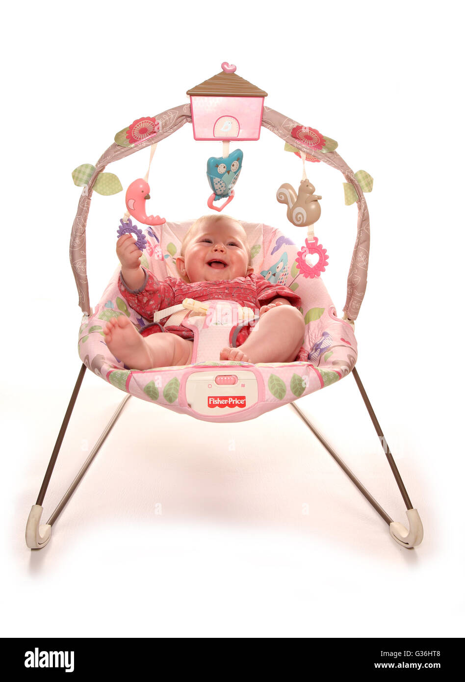 Fisher price girl bouncer hotsell