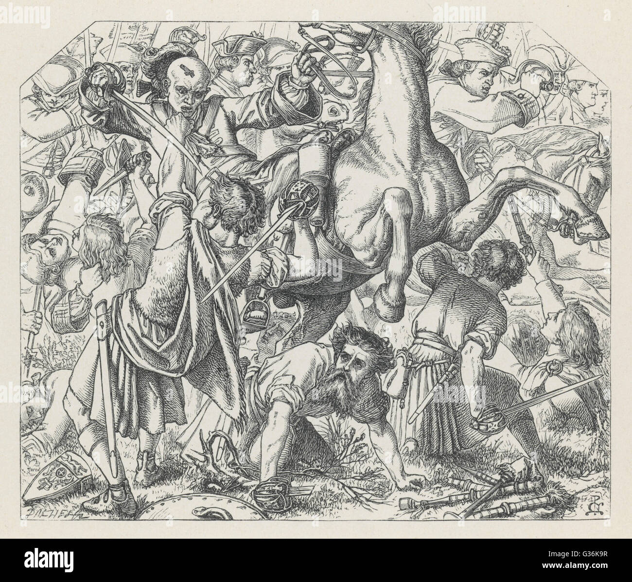 Bataille de culloden date Banque de photographies et d’images à haute