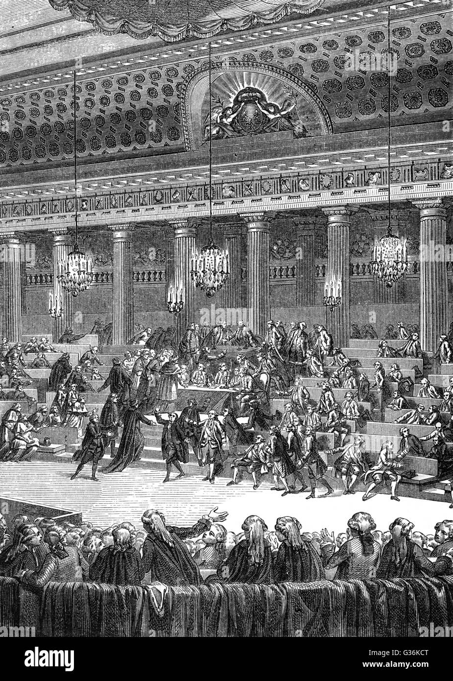 Révolution française Banque D'Images