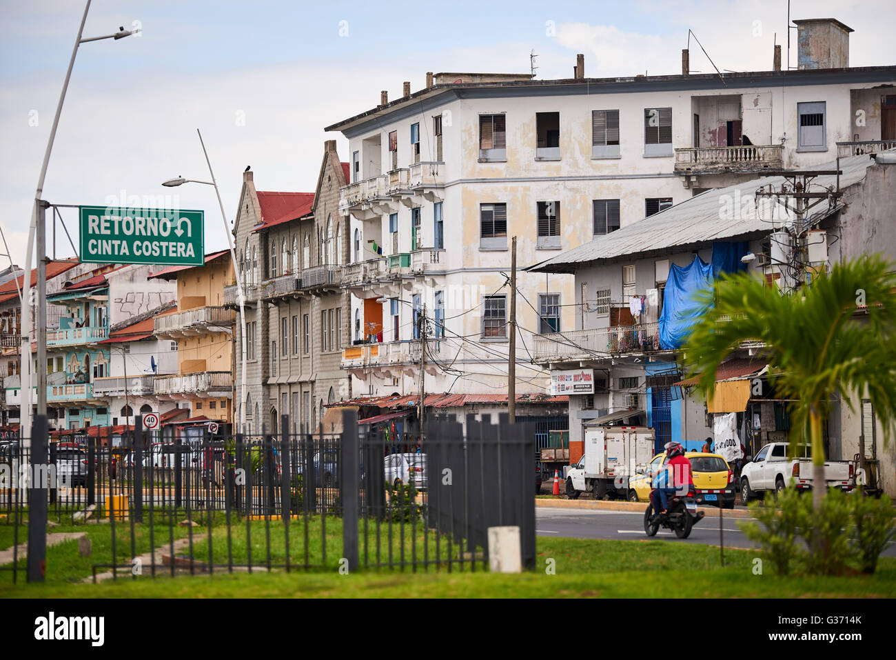 Cinta Costera, Panama, République de Panama, Amérique Centrale Banque D'Images