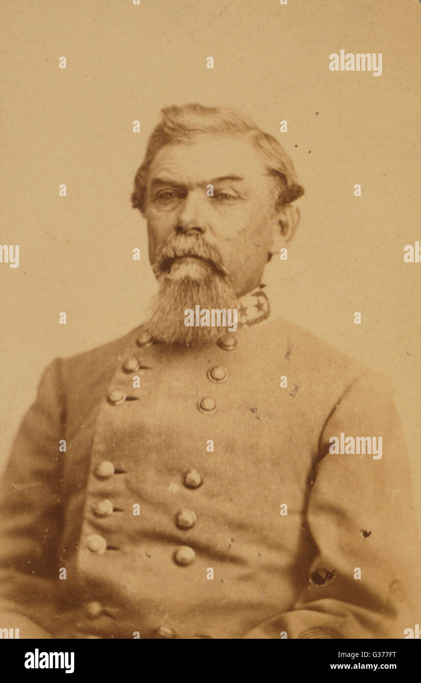 William J. Hardee, Lieut. Généralités Banque D'Images