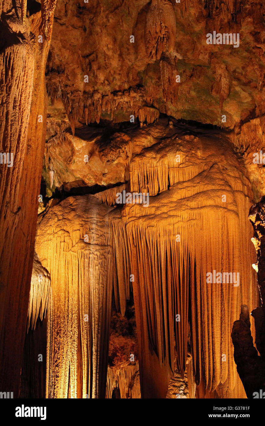 Cave des formations Banque D'Images