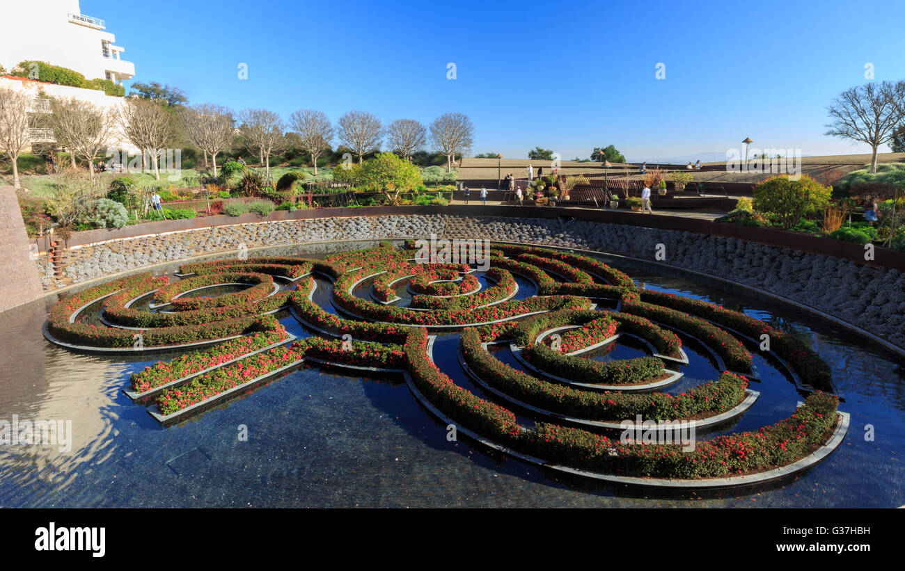 FEB 11, Los Angeles : le célèbre Getty Center le 11 février 2015 à Los Angeles Banque D'Images