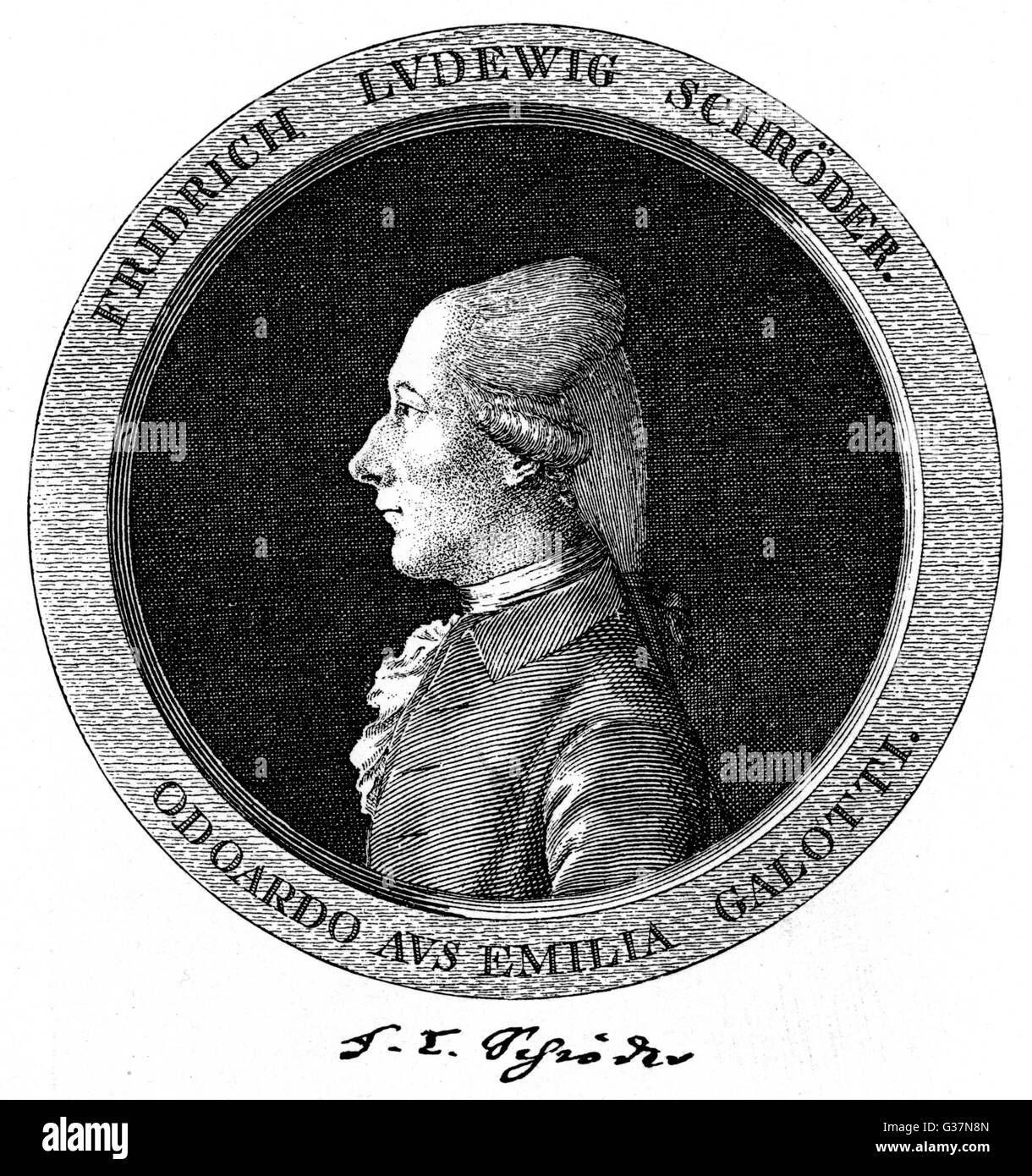 F. L. SCHRODER Banque D'Images