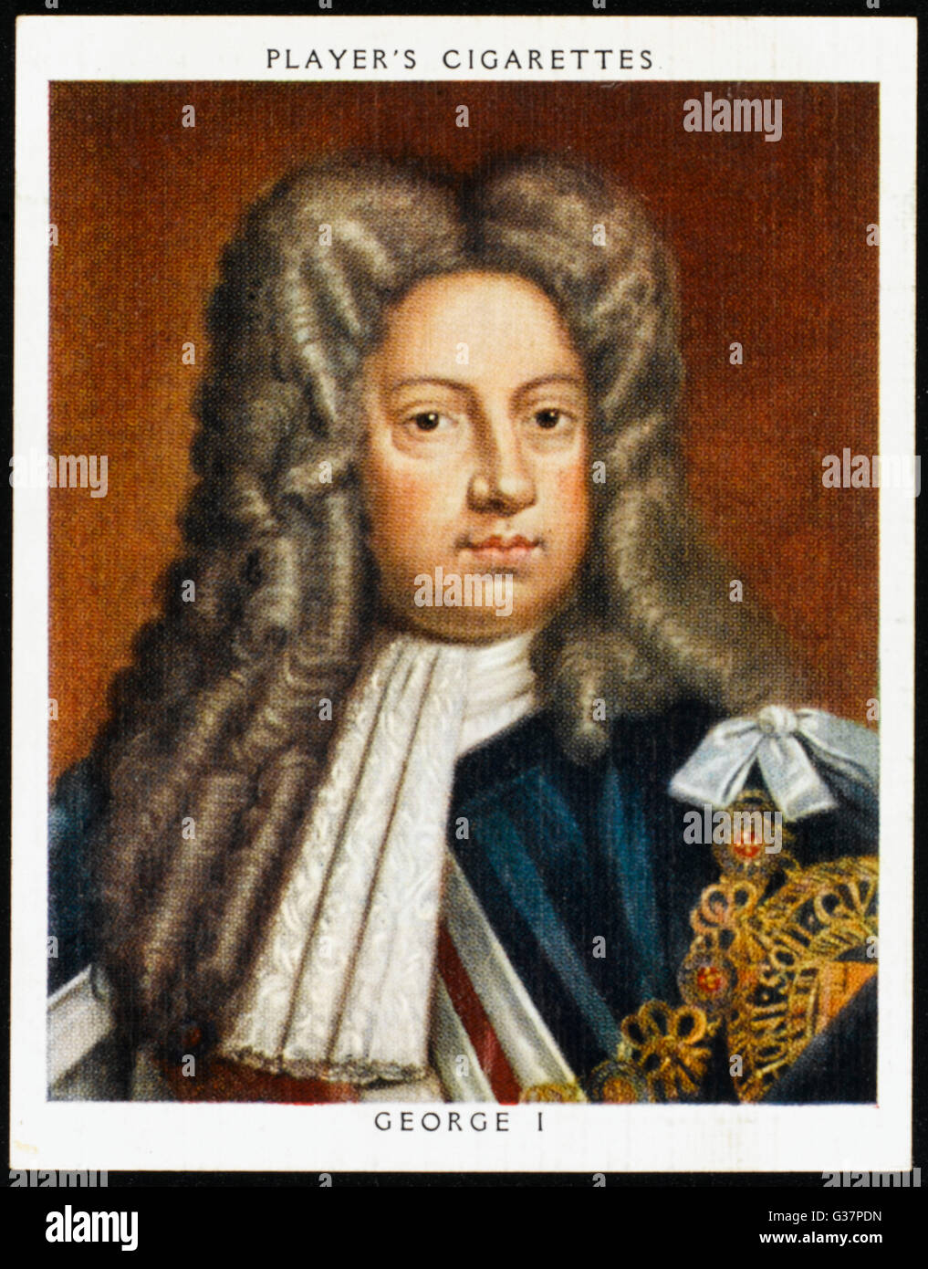 GEORGE I D'ANGLETERRE régna 1714 - 1727 Date : 1660 - 1727 Banque D'Images