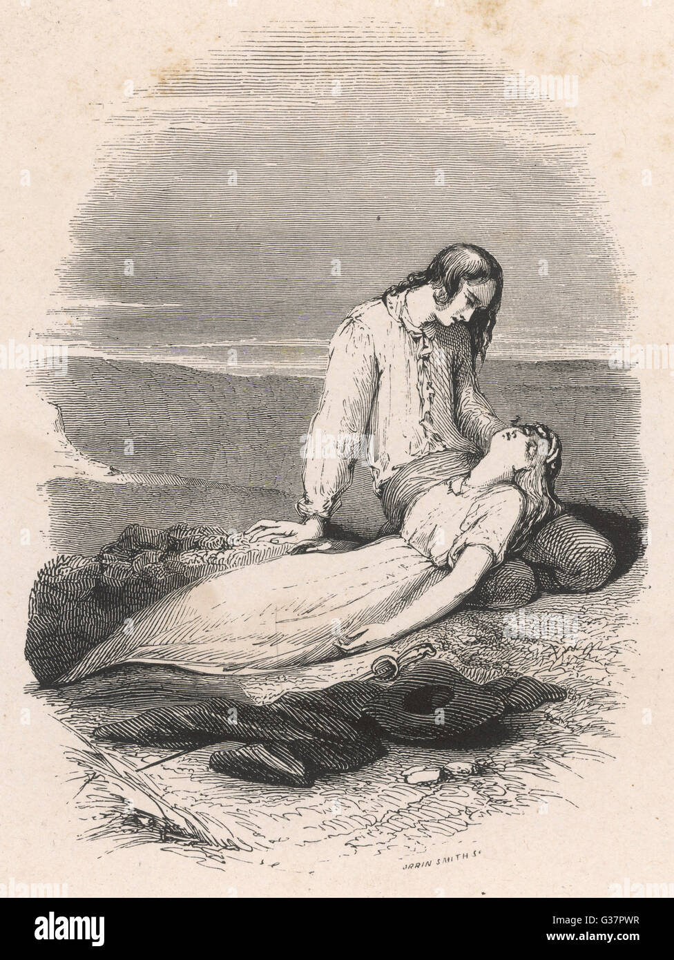 LESCAUT PREVOST/MANON Banque D'Images