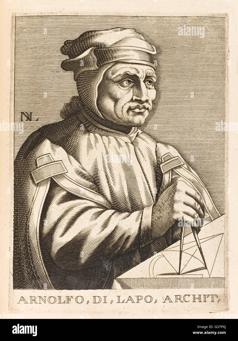 ARNOLFO DI CAMBIO Banque D'Images