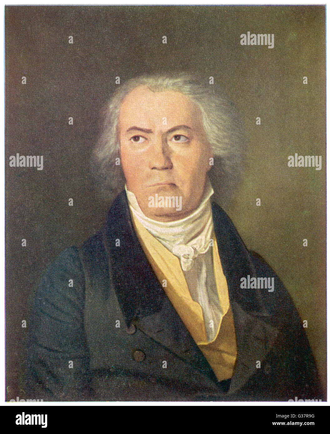 LUDWIG VAN BEETHOVEN Banque D'Images