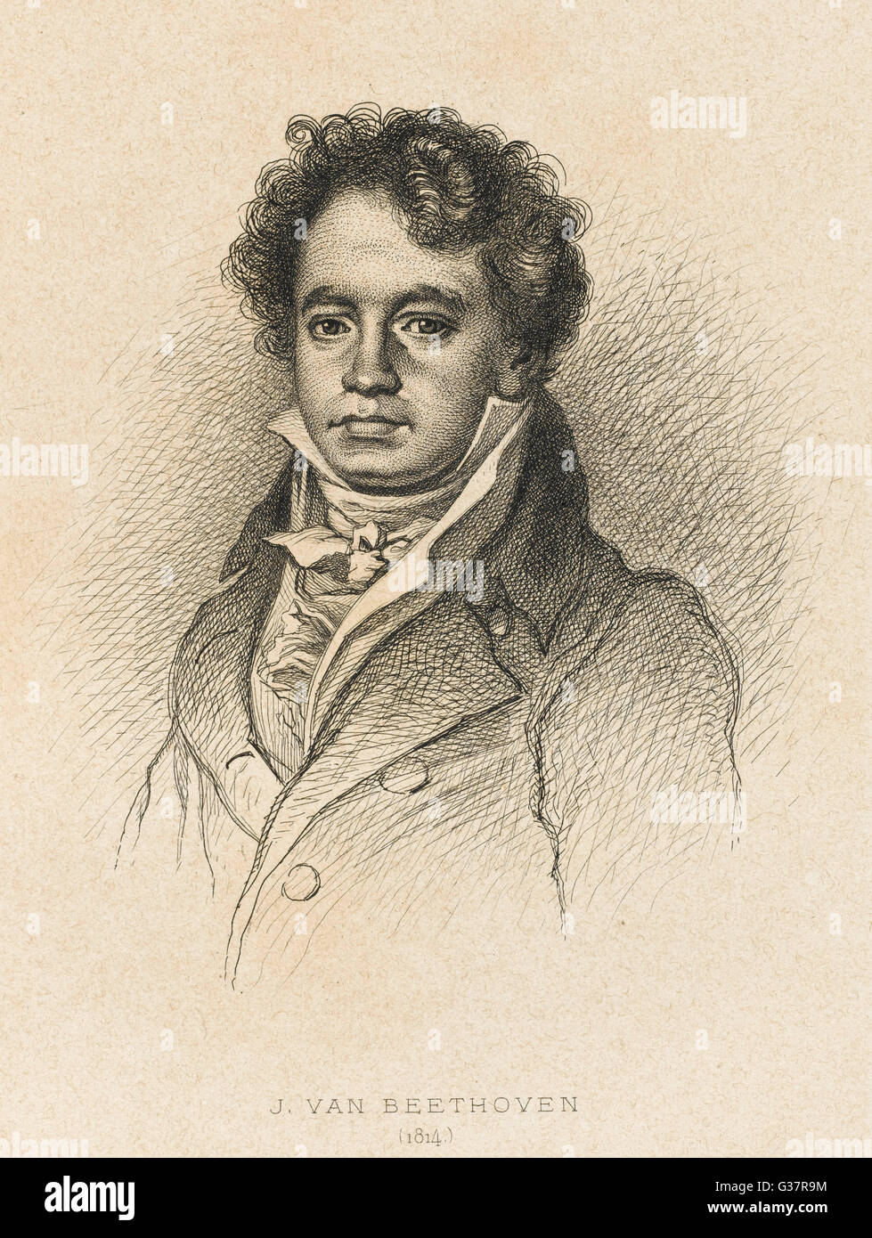 LUDWIG VAN BEETHOVEN Banque D'Images