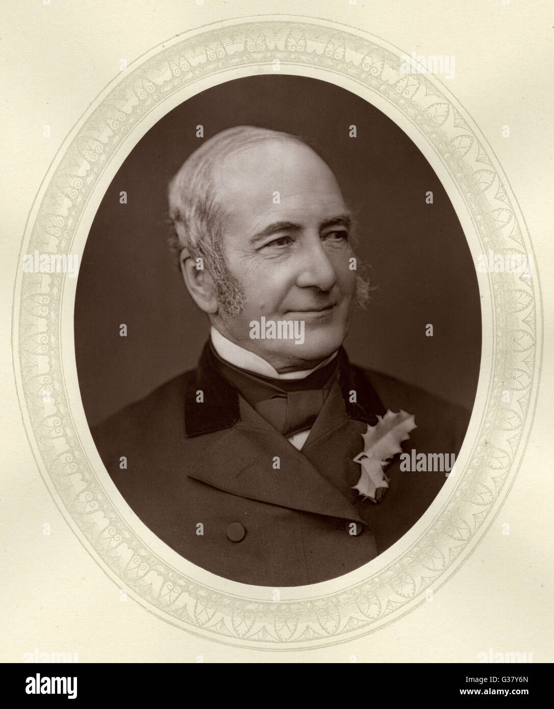 John Scott Russell (1808-1882), architecte naval de la "Great Eastern' et 'Warrior'. Banque D'Images