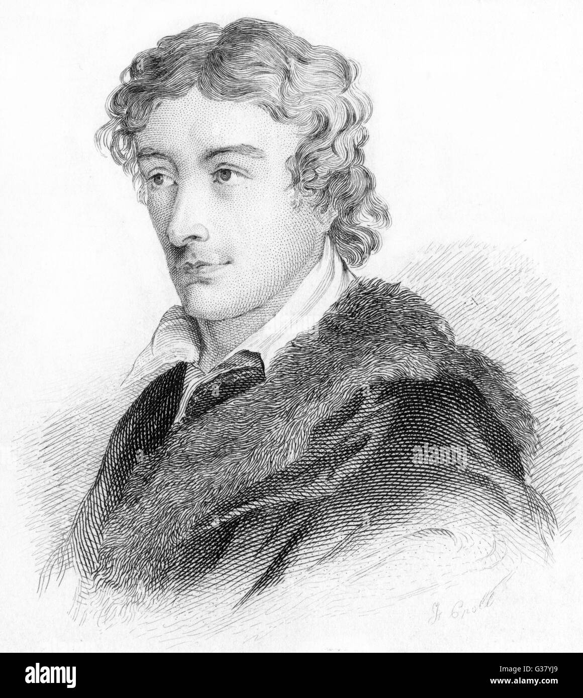 John Keats Banque D'Images