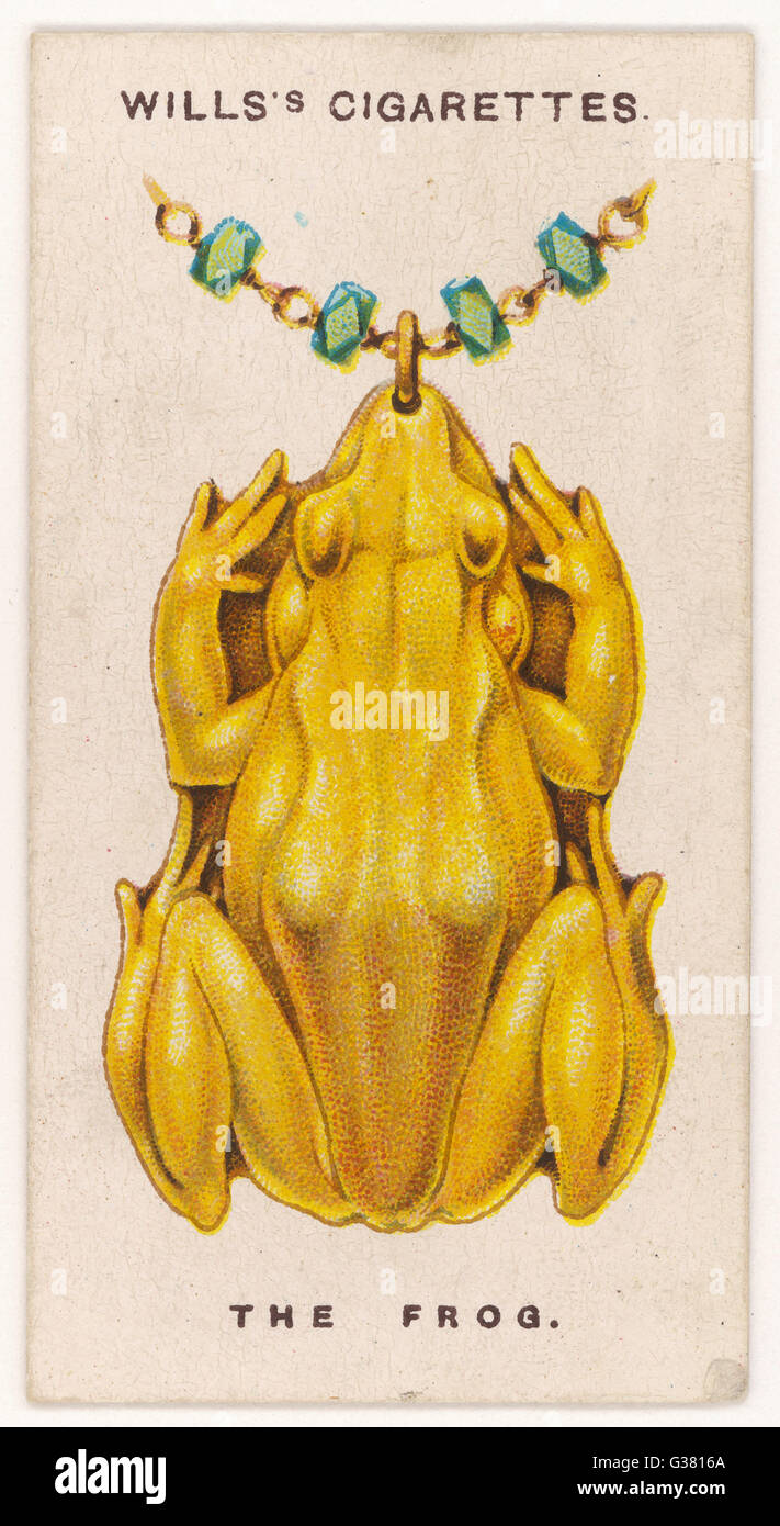 Amulette de la grenouille La grenouille était l