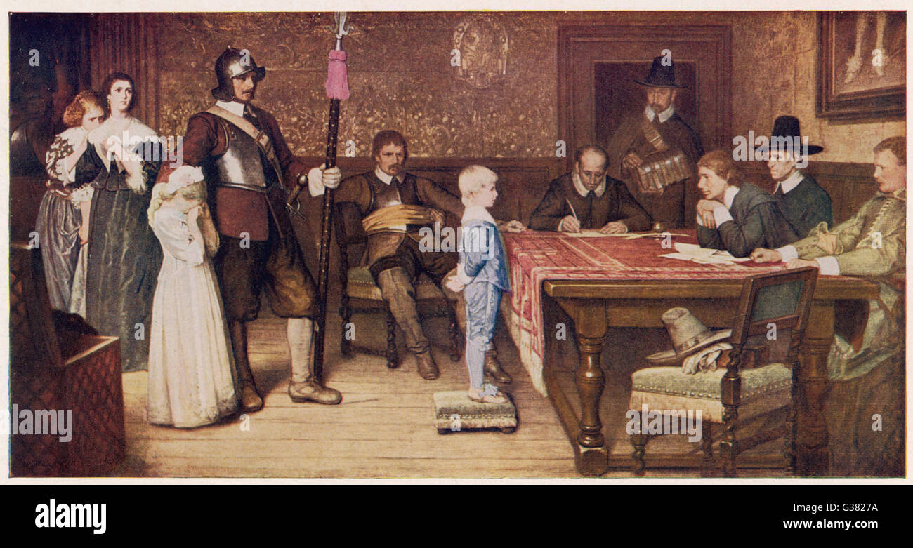 Événements - Grande-Bretagne - Guerre civile Banque D'Images