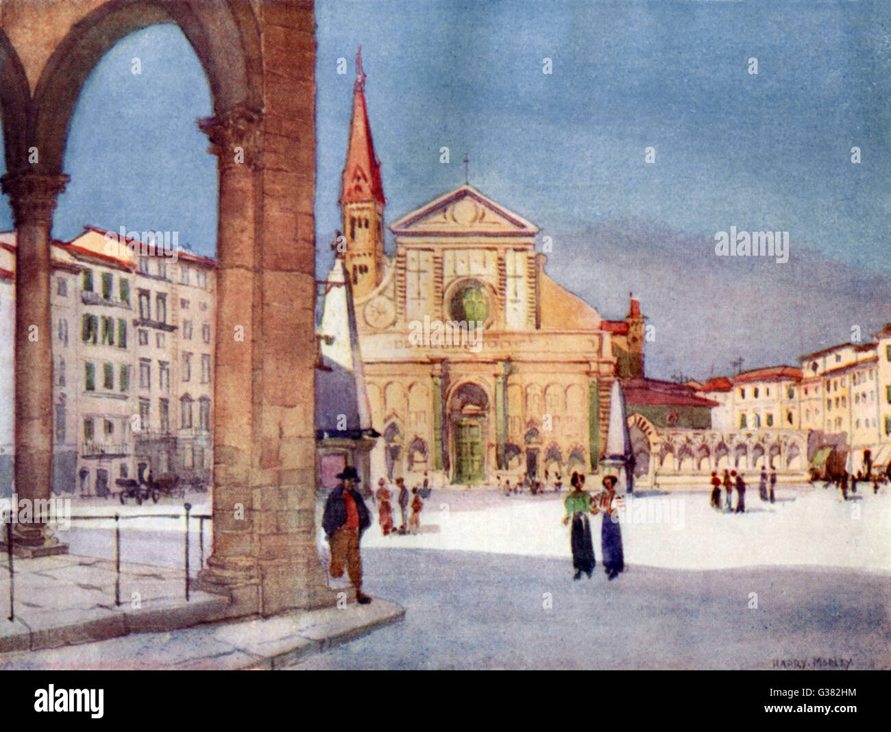 FLORENCE/S MARIA NOVELLA Banque D'Images