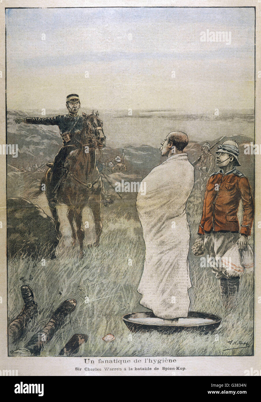 BAIN SPION KOP/WARREN Banque D'Images