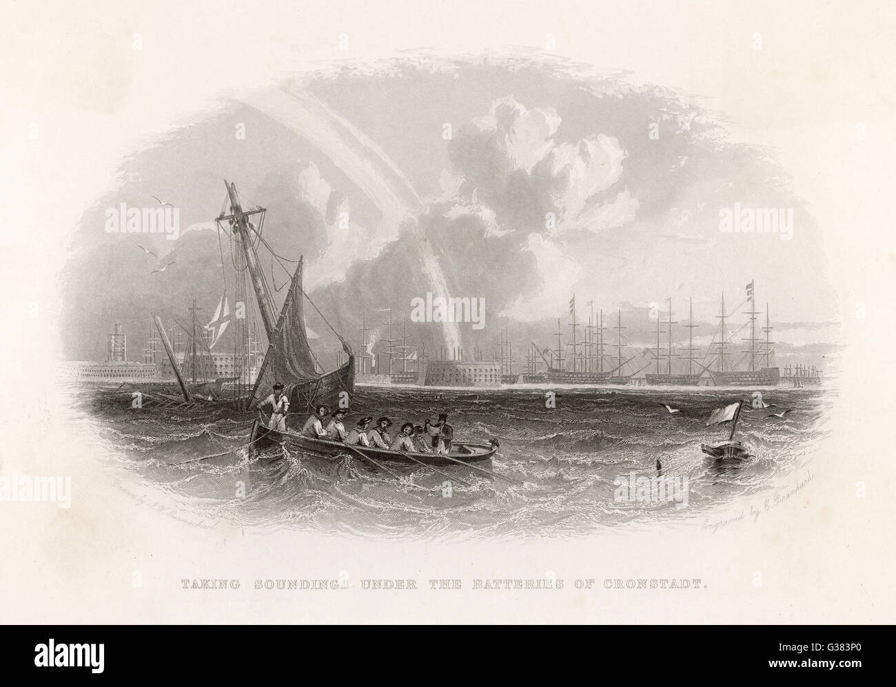 CRIMÉE / CRONSTADT Banque D'Images