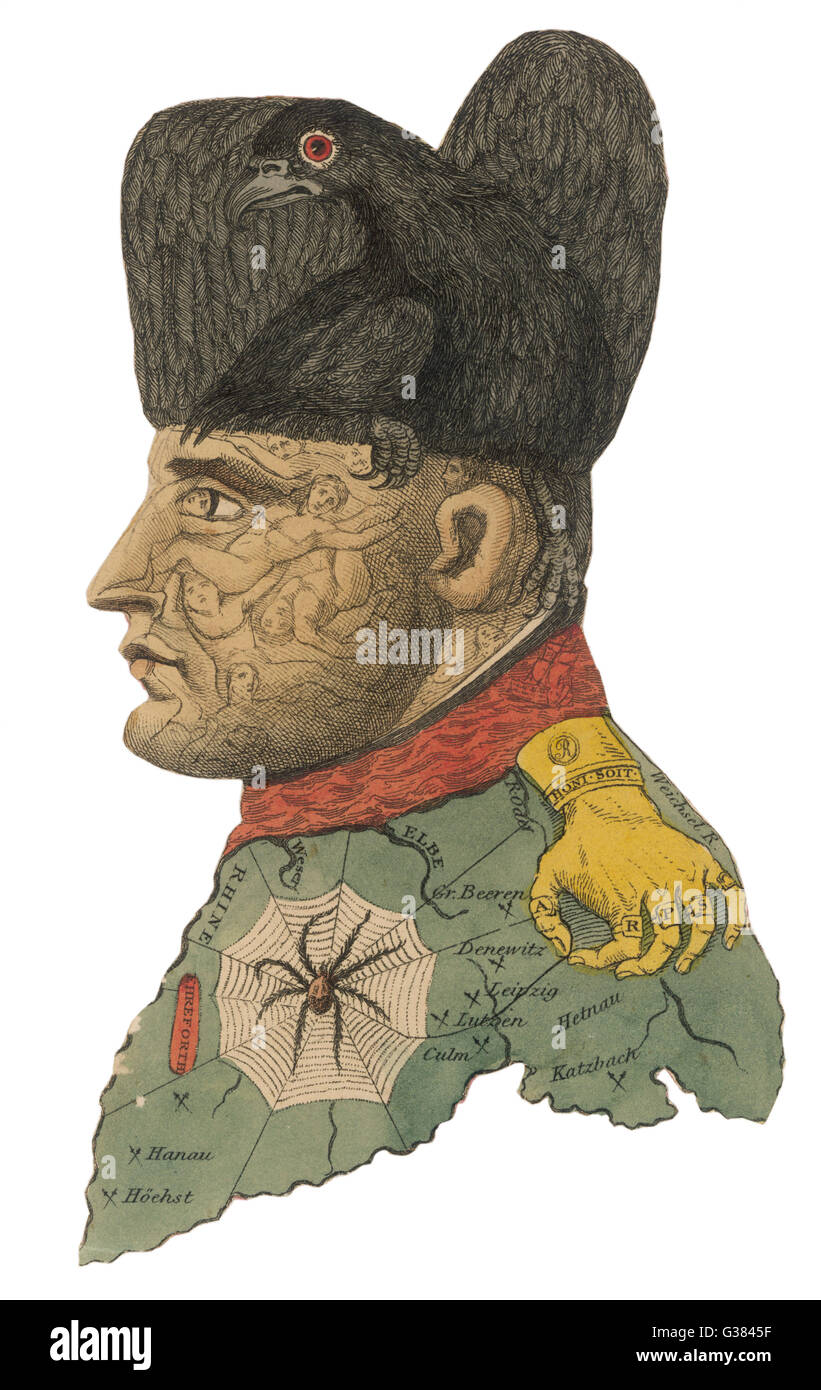 IMPRIMÉ NAPOLEON I/FANTASY Banque D'Images