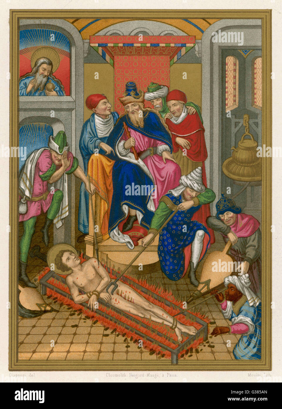 ST. LAURENCE/RÔTI Banque D'Images