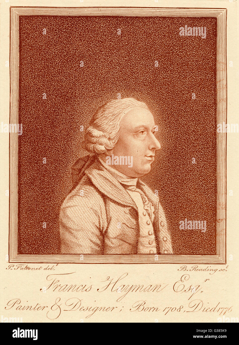 FRANCIS HAYMAN Banque D'Images