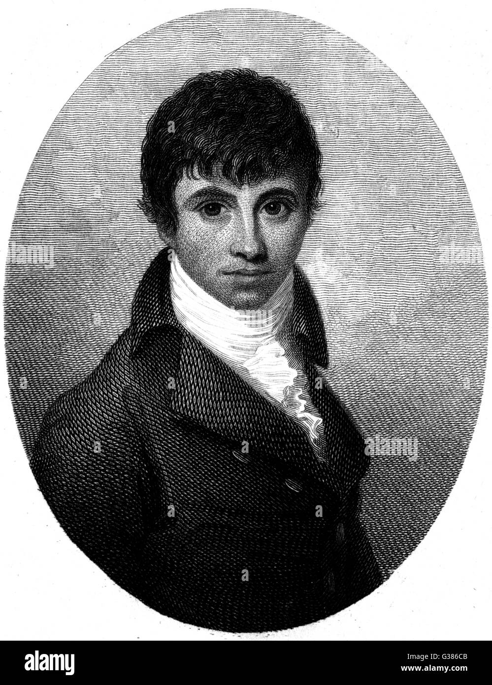 JAMES HENRY LEIGH HUNT - anglais, poète, essayiste et fondateur de diverses revues (1808-23) Date : 1784 - 1859 Banque D'Images