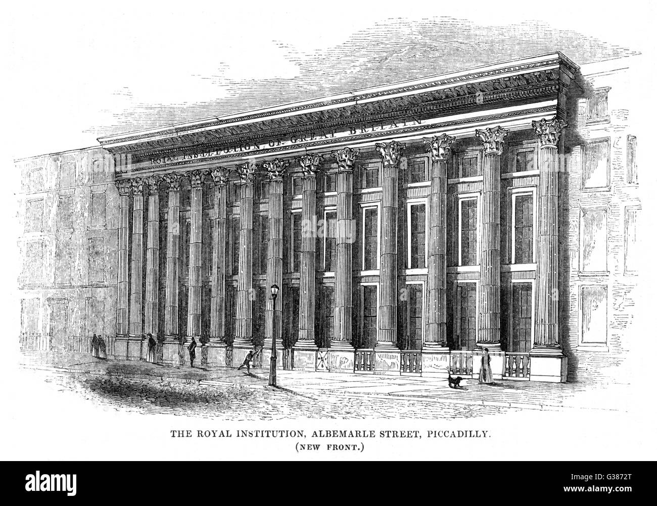 INSTITUTION ROYALE 1839 Banque D'Images