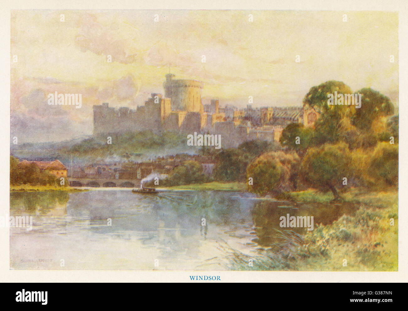 WINDSOR (HASLEHUST) Banque D'Images