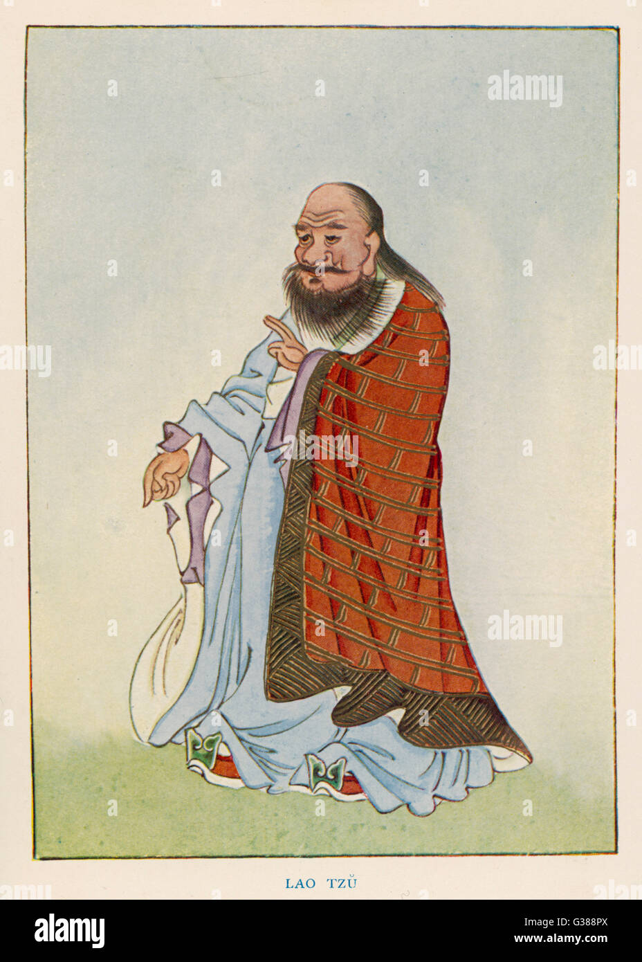 Philosophe chinois Lao-tseu Date : 6ème siècle avant J.-C. Banque D'Images