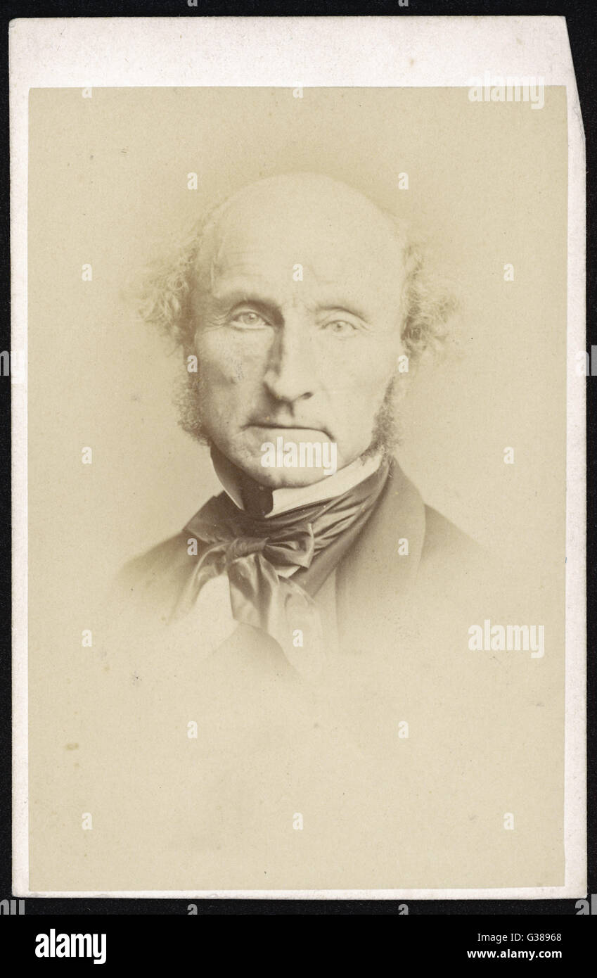 JOHN STUART MILL Banque D'Images