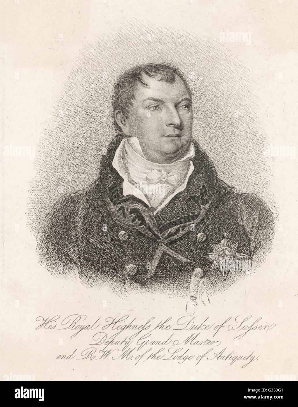 Augustus Frederick Banque D'Images