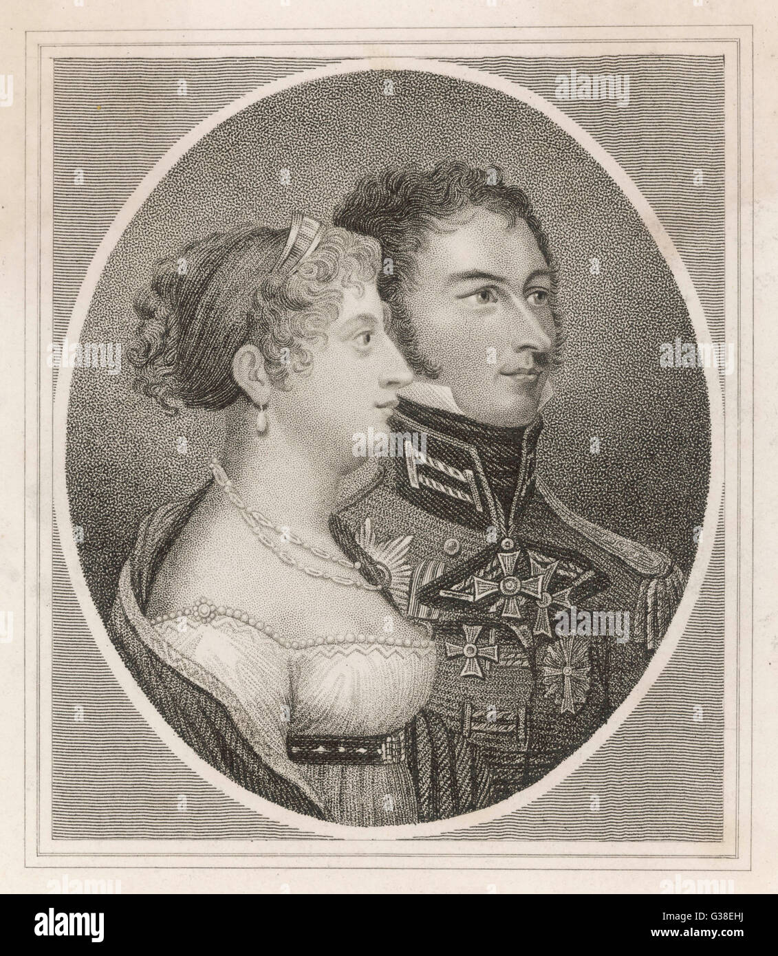 PRINCESSE CHARLOTTE Banque D'Images