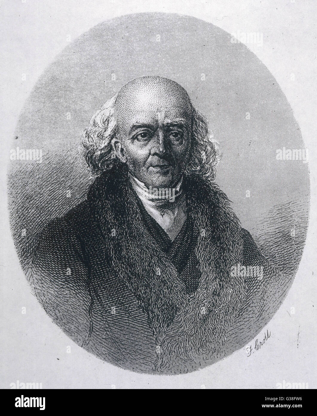 SAMUEL HAHNEMANN Banque D'Images