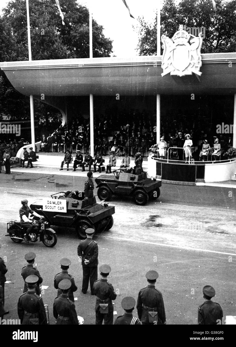 Défilé de JOUR DE LA VICTOIRE Banque D'Images