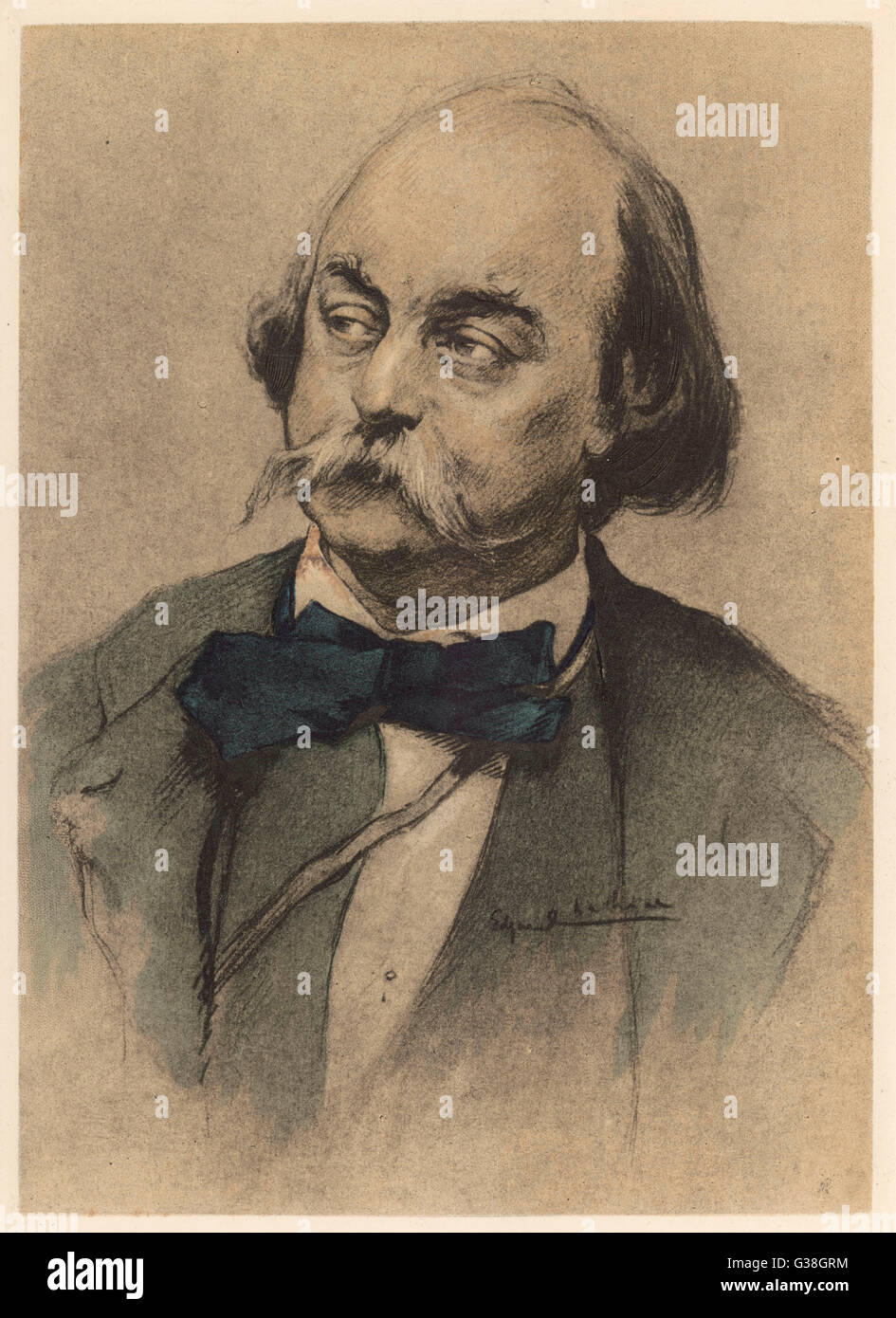 Gustave Flaubert Banque D'Images